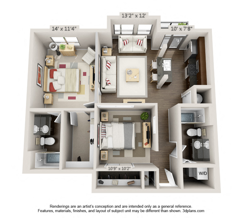 Crimson floor plan